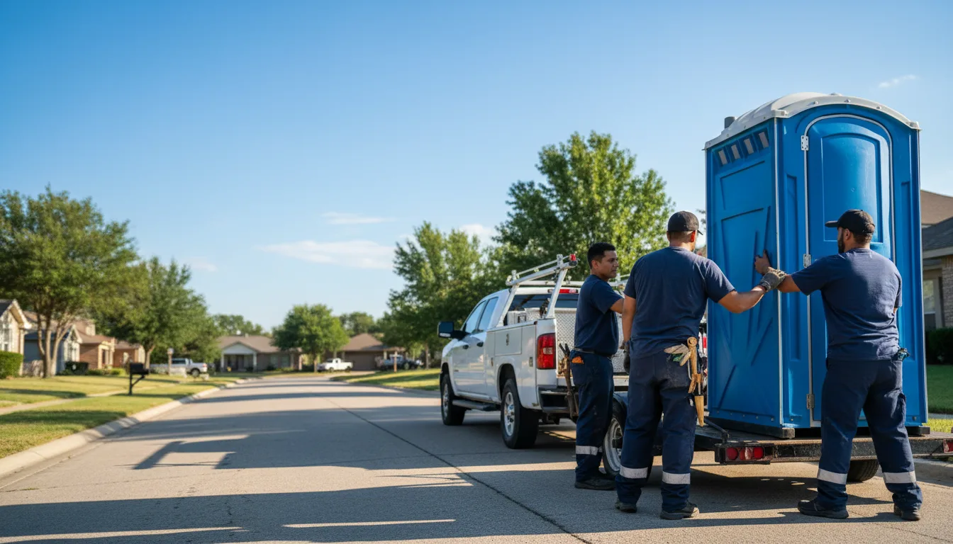 Portable Toilet Rental in Bluffton, OH near me